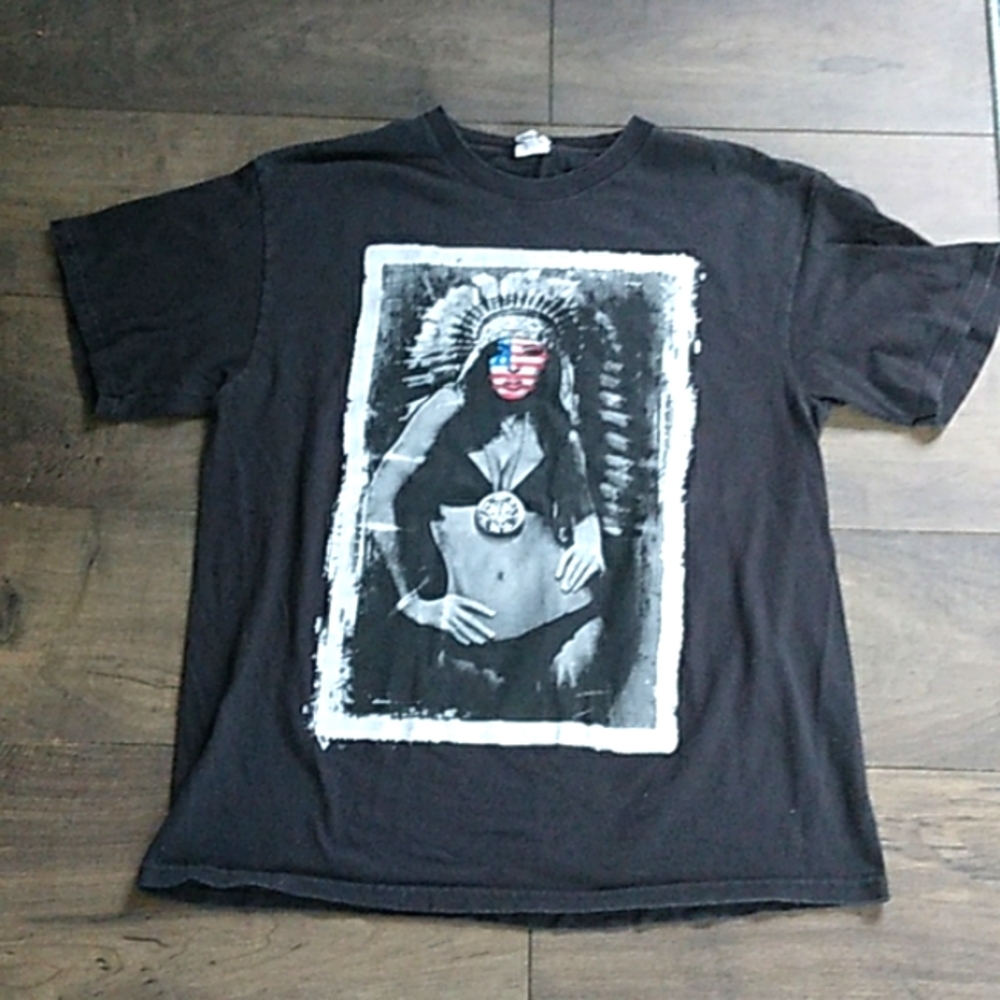 VTG Y2K DELTA PRO WEIGHT SUPER MODEL TEE L.